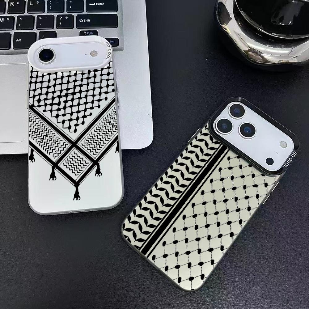 Keffiyeh P-Palestine Phone Cas - Apple Iphone 15 Pro Max 评论和价格
