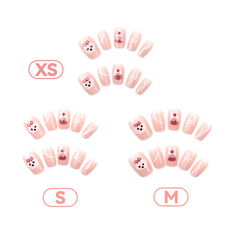 30Pcs Lovely Dog Bow Cake Shor - Full Cover Adhesive 评论和价格