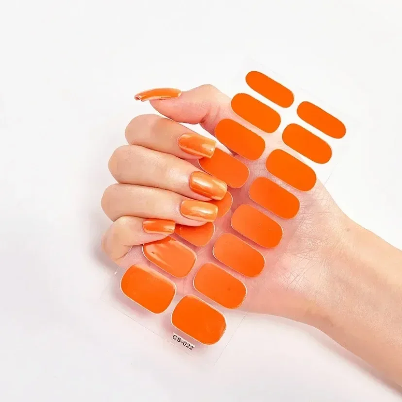 16Tips Semi-Cured Nail Art Sti - Full Cover Adhesive 评论和价格