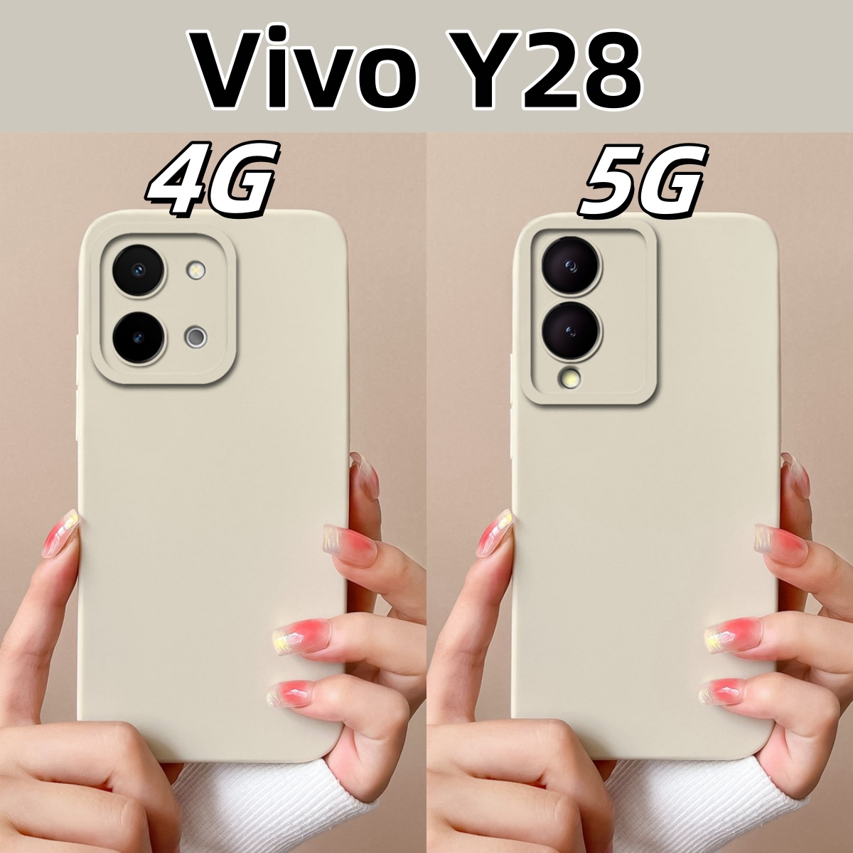 For Vivo Y28 Y28S Case Simple  - Vivo Y28 评论和价格