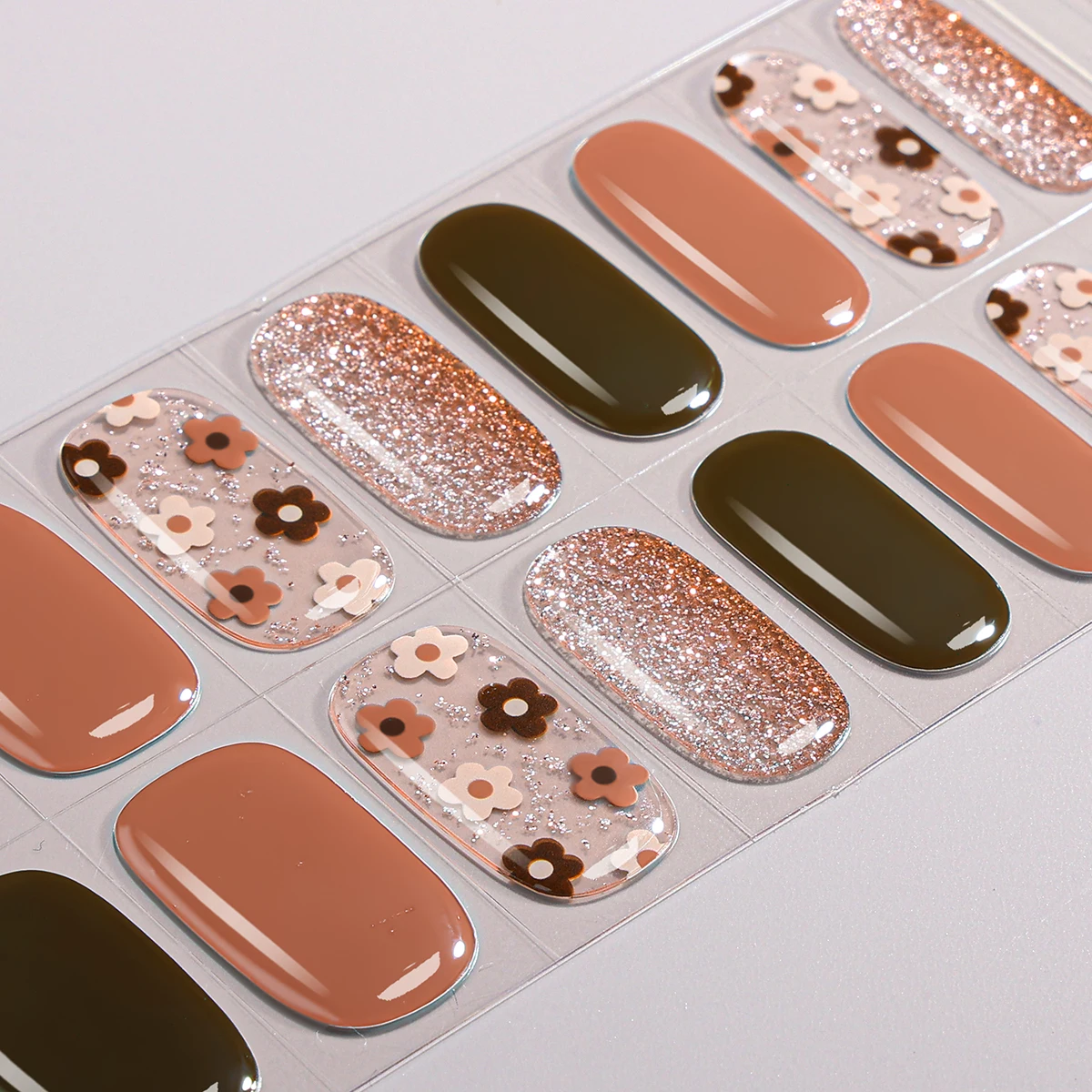 16Tips French Semi Cured Gel N - Full Cover Adhesive 评论和价格