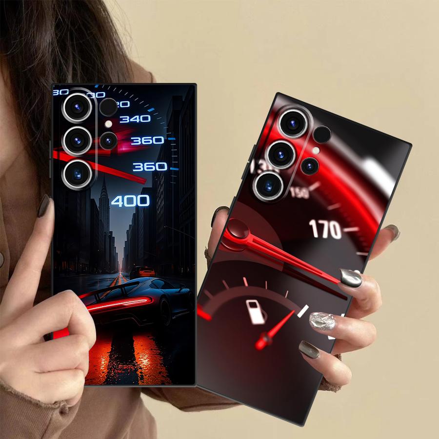 Red Car Gauge Case for Samsung - Samsung Galaxy S25 评论和价格