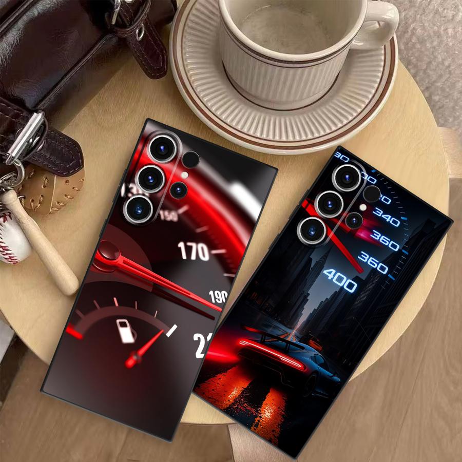 Red Car Gauge Case for Samsung - Samsung Galaxy S25 评论和价格