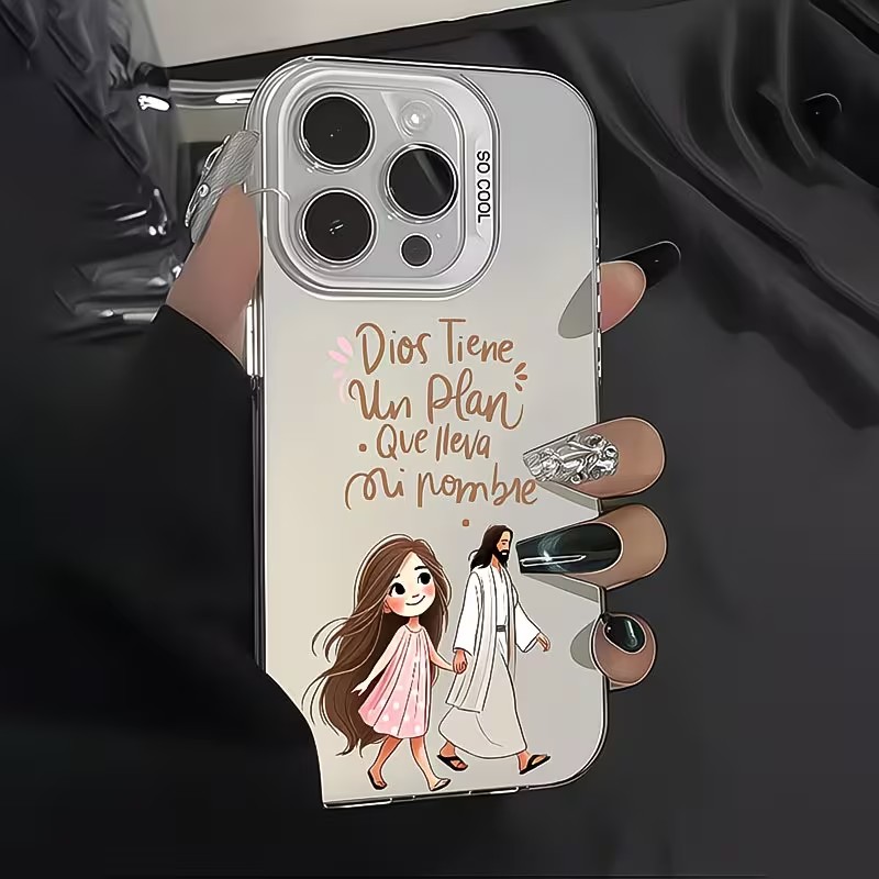 Cute Girl Walking With God Mat - Apple Iphone 15 Pro Max 评论和价格