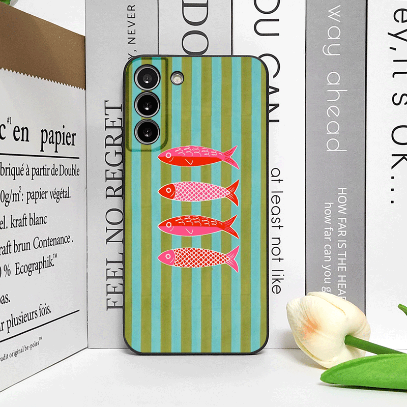 Cute Striped Pattern Sardines  - Oppo Reno 12 评论和价格