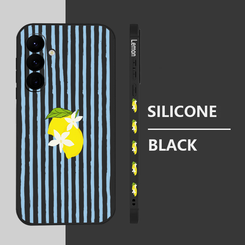 Stripe Lemon Print TPU Phone C - Samsung Galaxy A55 评论和价格