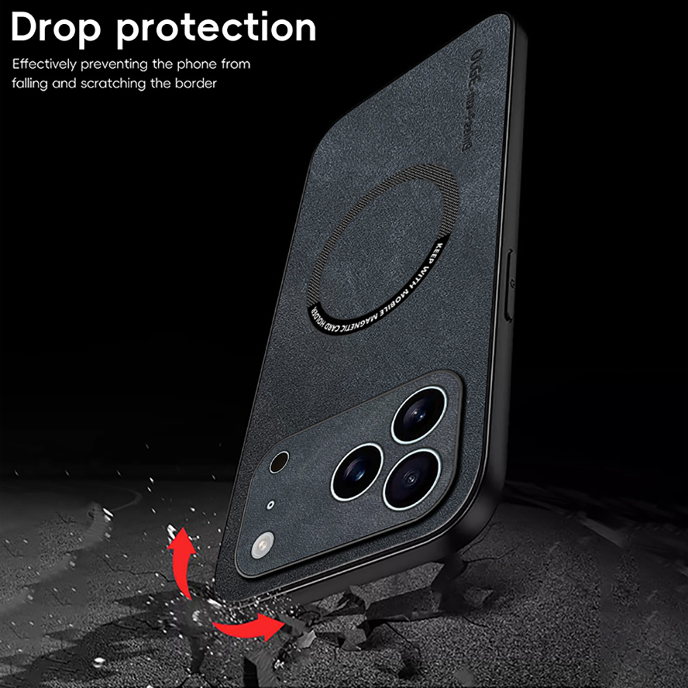 For Magsafe Leather Texture Bu - Apple Iphone 15 Pro Max 评论和价格