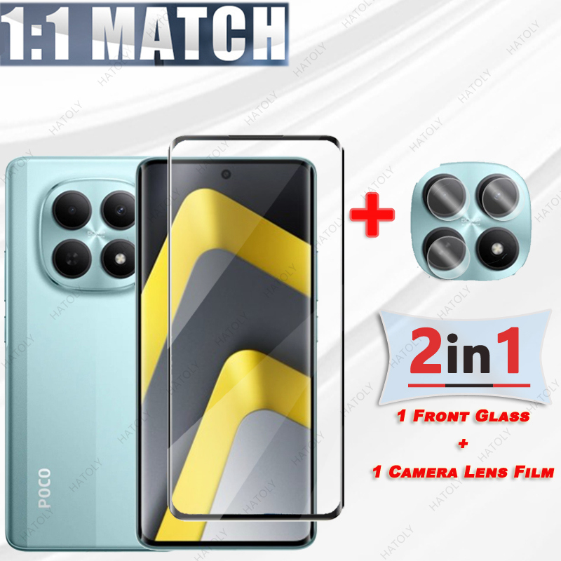 For Xiaomi Poco M8 Glass 3D Ed - Curved Edge Screen 评论和价格